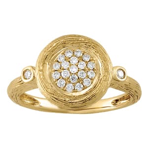 Cluster Fashion Color Ring (0.22 ct. tw.) — View 1