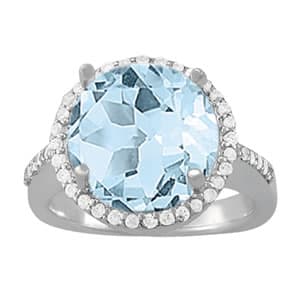 Color Rings Round 12 mm ctr (1/3 ct. tw.) — View 1
