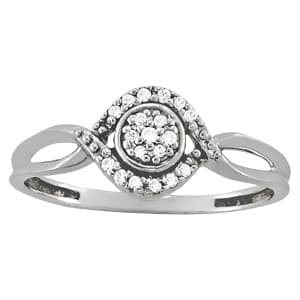 Diamond Fashion Cluster (0.1 ct. tw.) — View 1