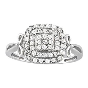 Diamond Fashion Cluster (3/8 ct. tw.) — View 1