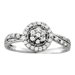 Diamond Fashion Cluster (1/4 ct. tw.) — View 1