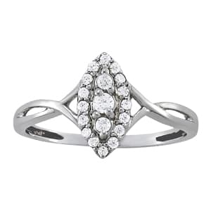 Diamond Fashion Cluster (1/4 ct. tw.) — View 1