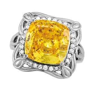 COLOR RINGS PRINCESS &amp; CUSHION (0.18 ct. tw.) — View 1