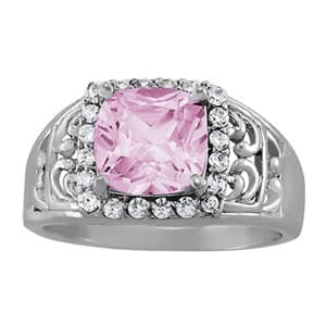 COLOR RINGS PRINCESS &amp; CUSHION (0.2 ct. tw.) — View 1
