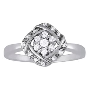 Diamond Fashion Cluster (1/4 ct. tw.) — View 1