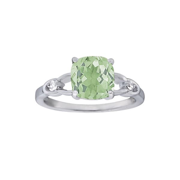 COLOR RINGS PRINCESS &amp; CUSHION (0.06 ct. tw.) — View 1