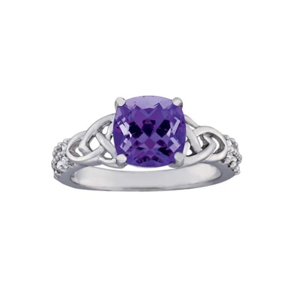 COLOR RINGS PRINCESS &amp; CUSHION (0.18 ct. tw.) — View 1