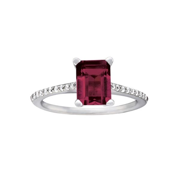 Color Rings Emerald (0.1 ct. tw.) — View 1