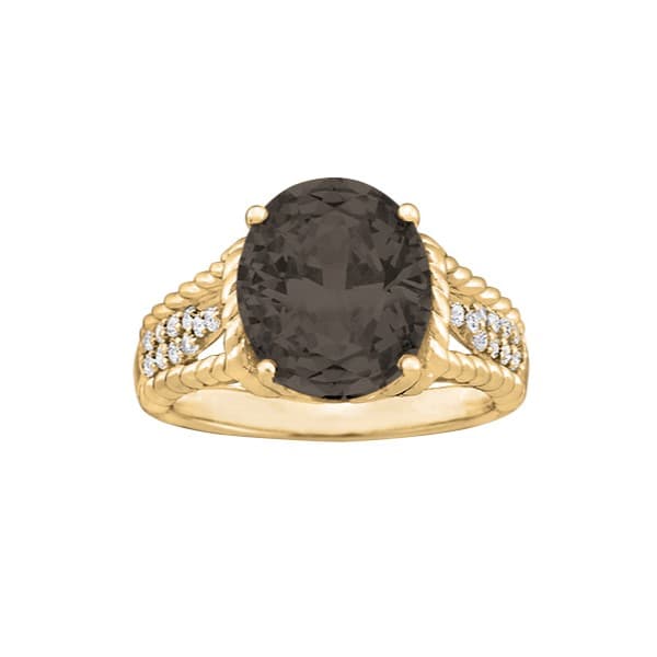 Color Rings Oval (0.2 ct. tw.) — View 1