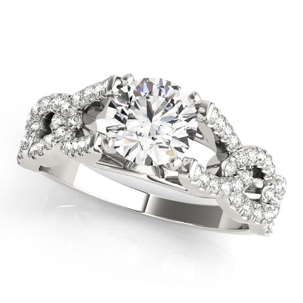 Engagement Ring — style 84748 in 10k White Gold