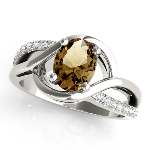 8x6 Oval Ring (1/8 ct. tw.) — View 1