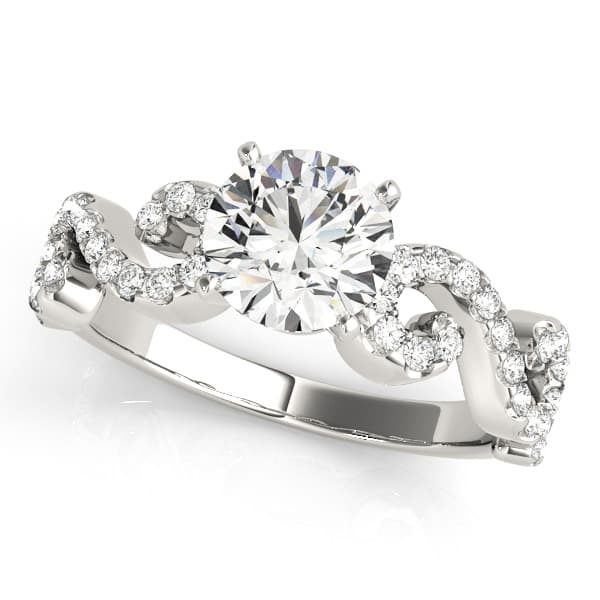 Engagement Ring — style 84772 in 10k White Gold