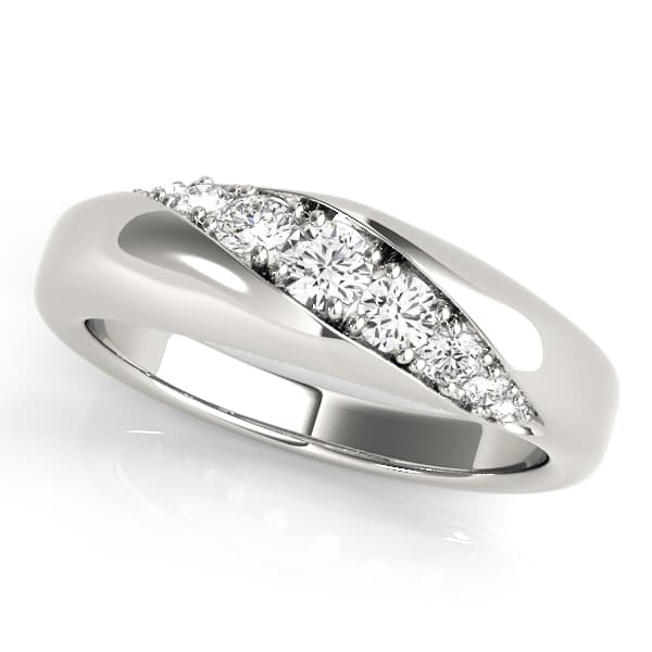 Stackable Twisted Fashion Band (3/8 ct. tw.) — View 1