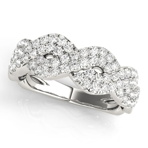 Multirow Twisted Wedding Bands (2/3 ct. tw.) — View 1