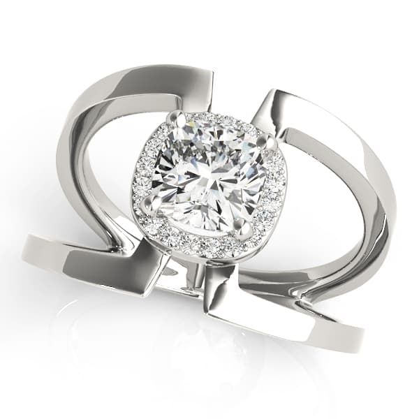 Color Rings Cushion 6x6 (0.1 ct. tw.) — View 1