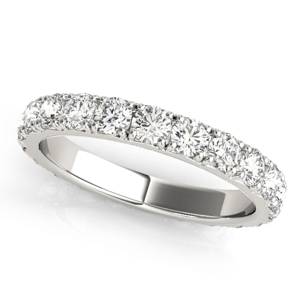 French-Cut Eternity Wedding Band — .07 PT (1.47 ct. tw.) — View 1