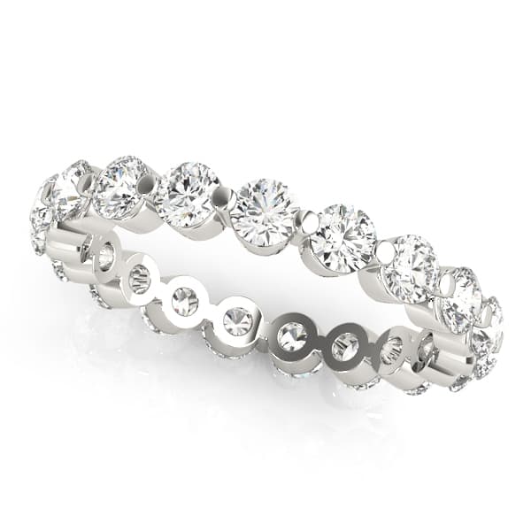 Single Shared-Prong Eternity Band — .10 PT (1.6 ct. tw.) — View 1