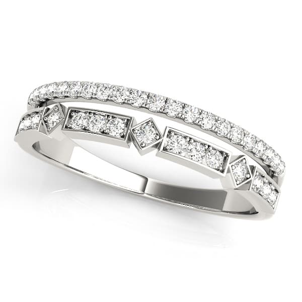 Double Row Fashion Band (0.18 ct. tw.) — View 1