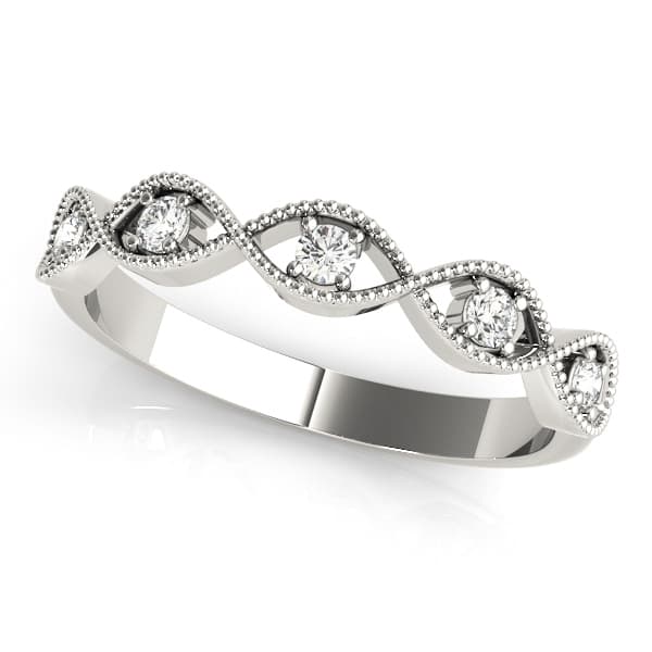 Marquise Shape Stackable Fashion Rings (0.15 ct. tw.) — View 1