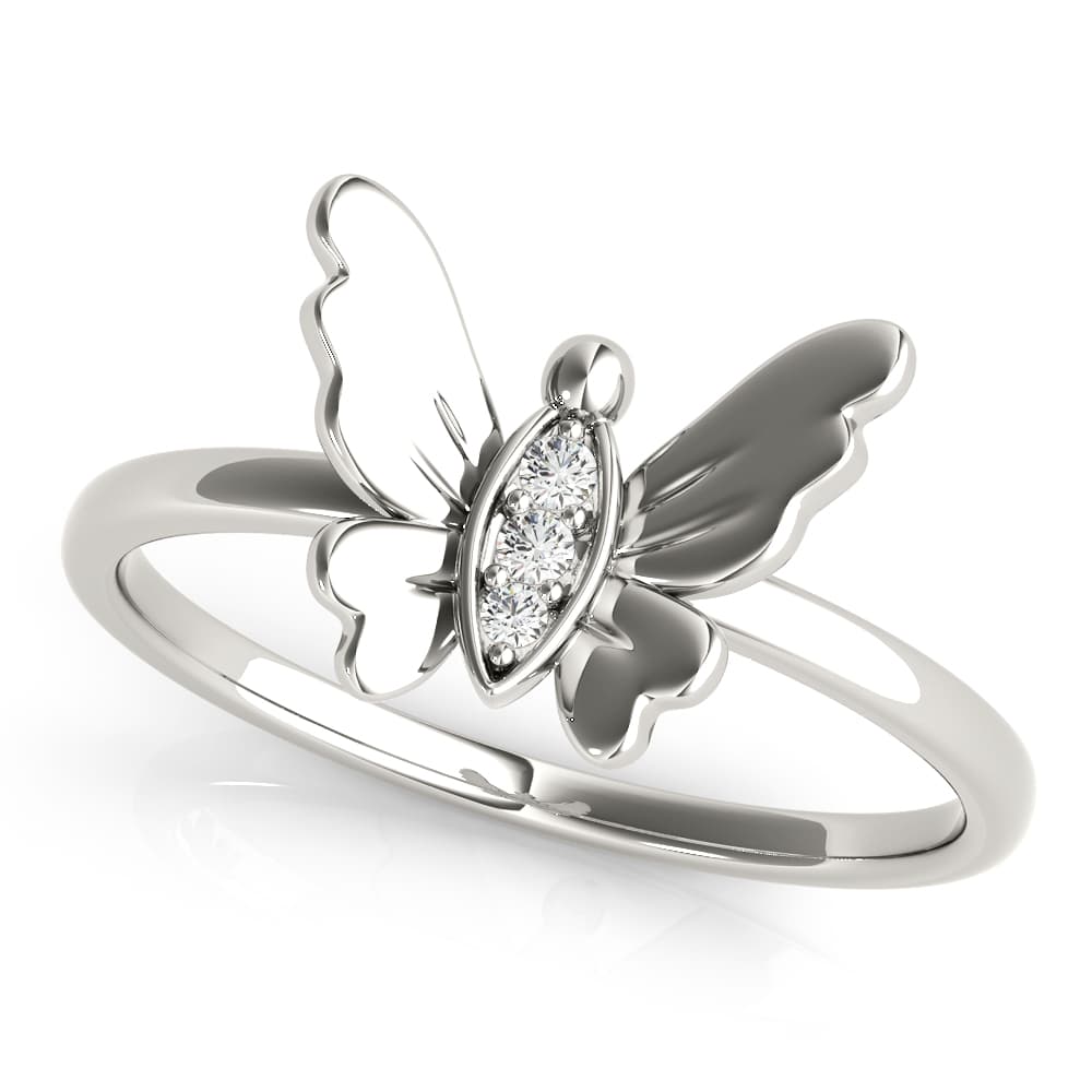 Butterfly Fashion Ring (0.03 ct. tw.) — View 1