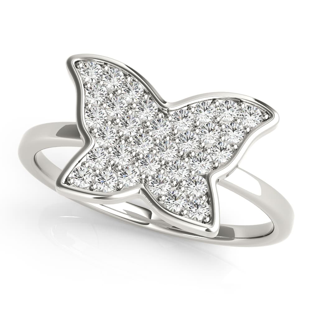 Butterfly Fashion Ring (1/3 ct. tw.) — View 1