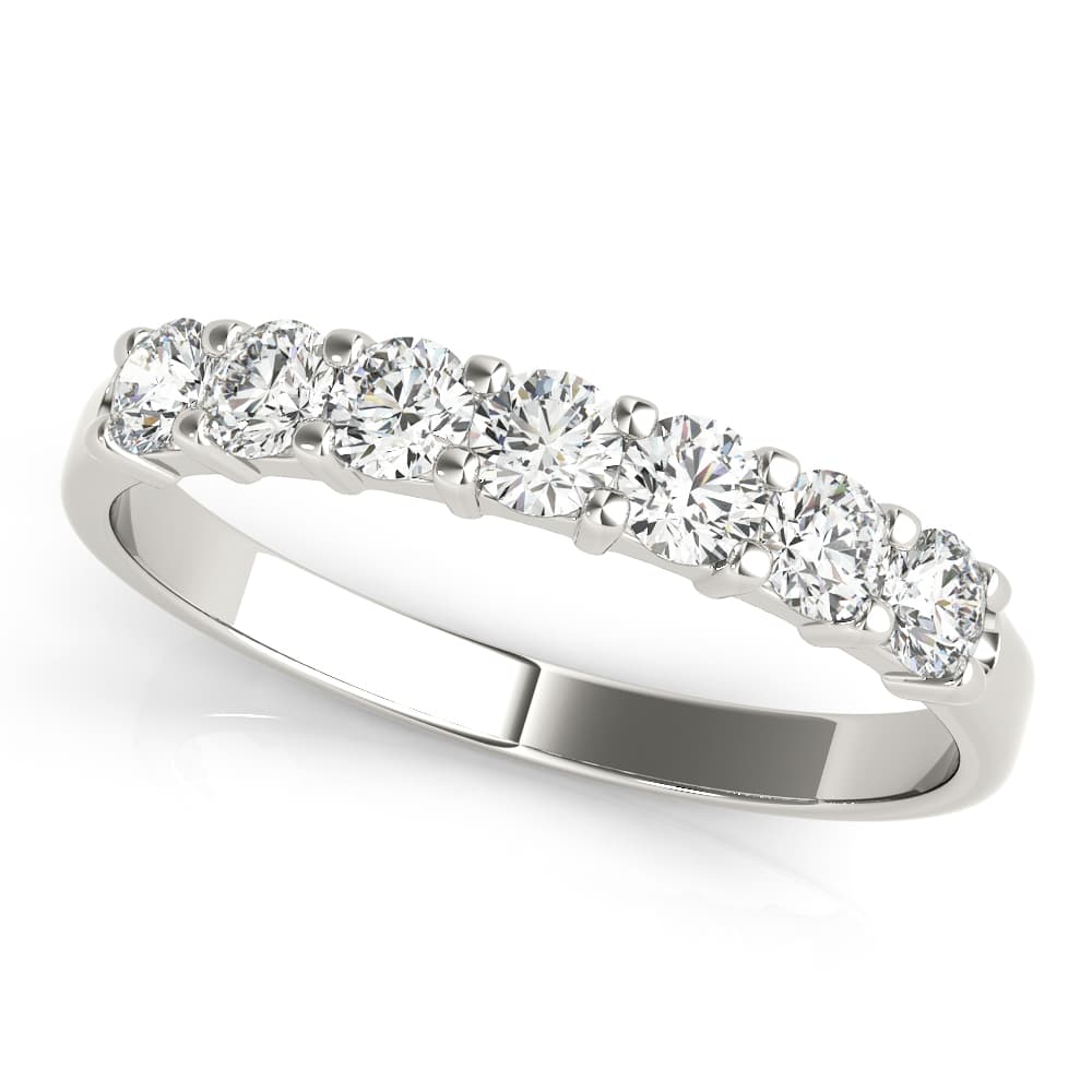 Shared Prong Wedding Band (0.46 ct. tw.) — View 1