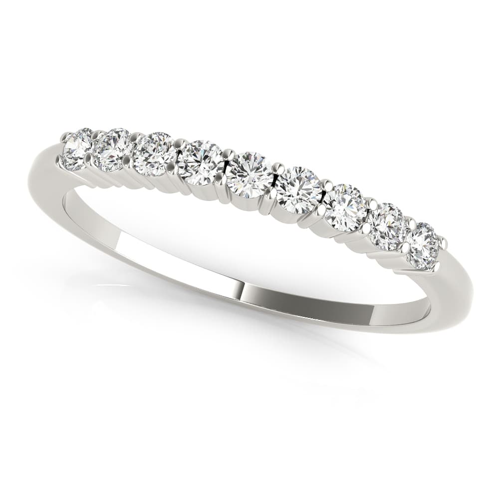 Shared Prong Wedding Bands (0.27 ct. tw.) — View 1