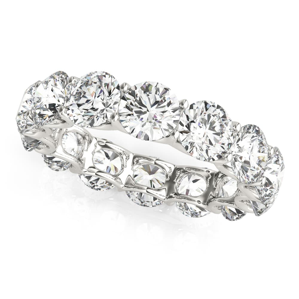 U-Prong Eternity Wedding Band — .40 PT (5.2 ct. tw.) — View 1