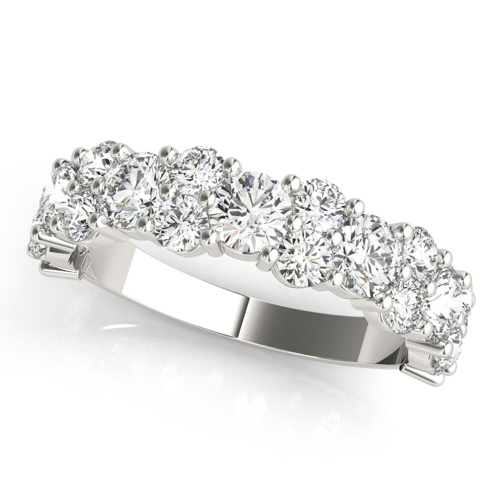 Shared Prong Wedding Bands (2.18 ct. tw.) — View 1