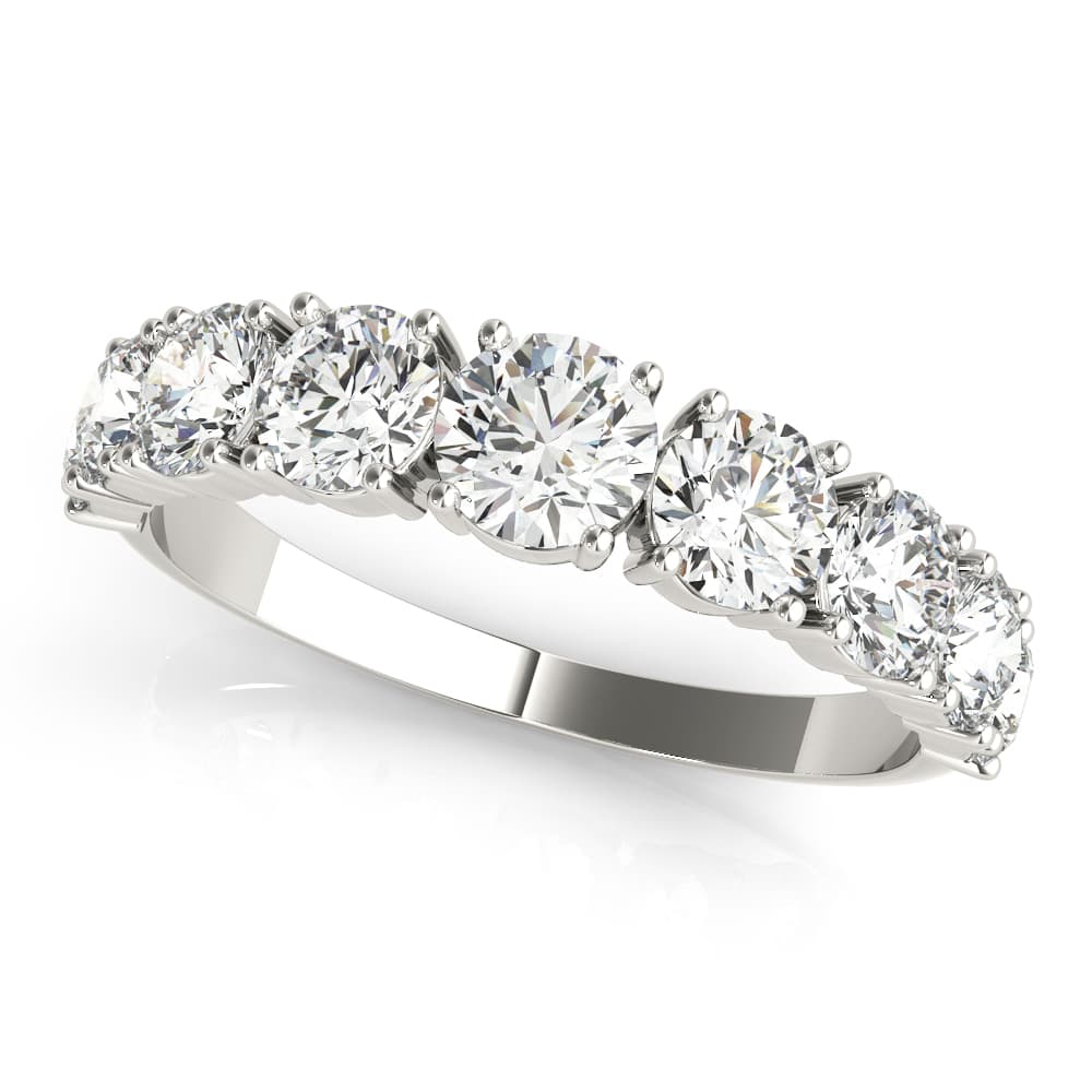 Single Prong Stackable Wedding Band (1.73 ct. tw.) — View 1