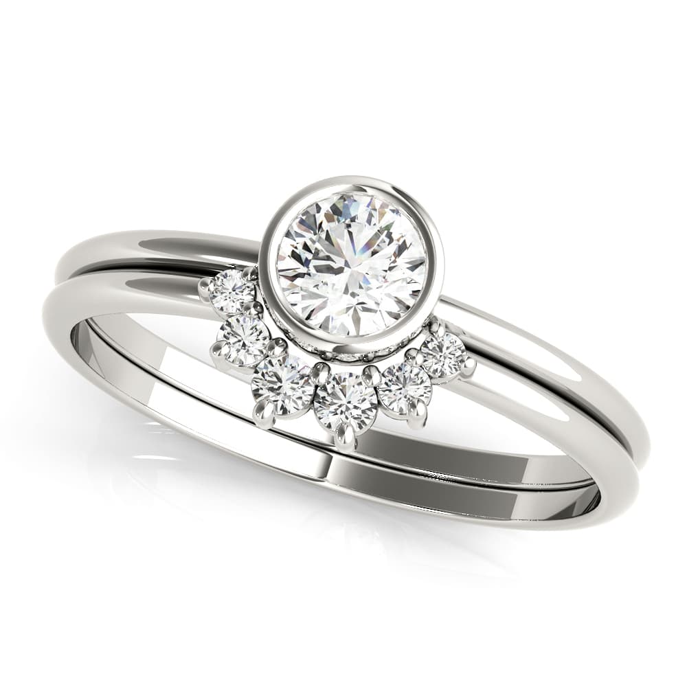 Bezel Set Fashion Ring (0.1 ct. tw.) — View 1