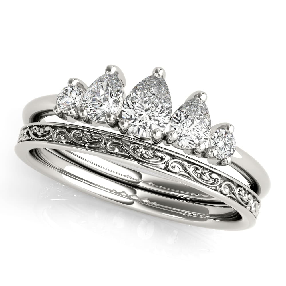 Fashion Ring Pear Shape (3/8 ct. tw.) — View 1