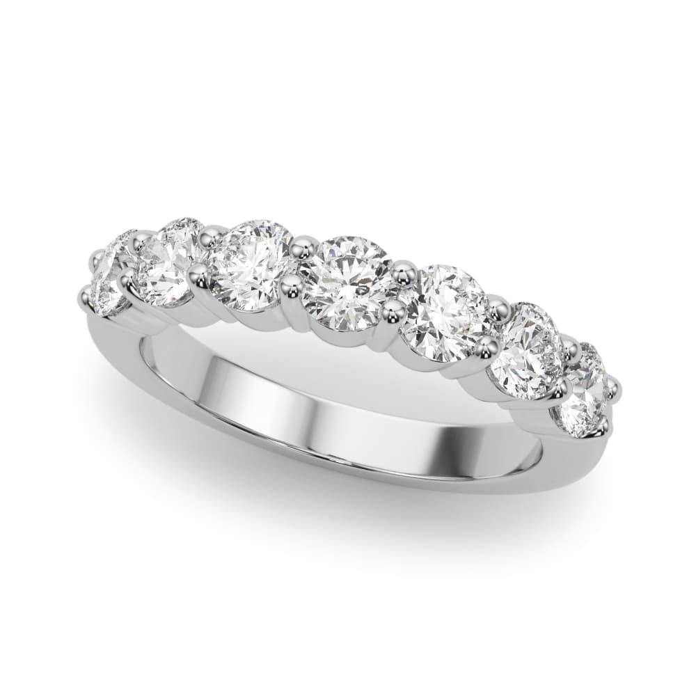 7-Stone Shared Prong Wedding Band — 10 PTS (0.7 ct. tw.) — View 1