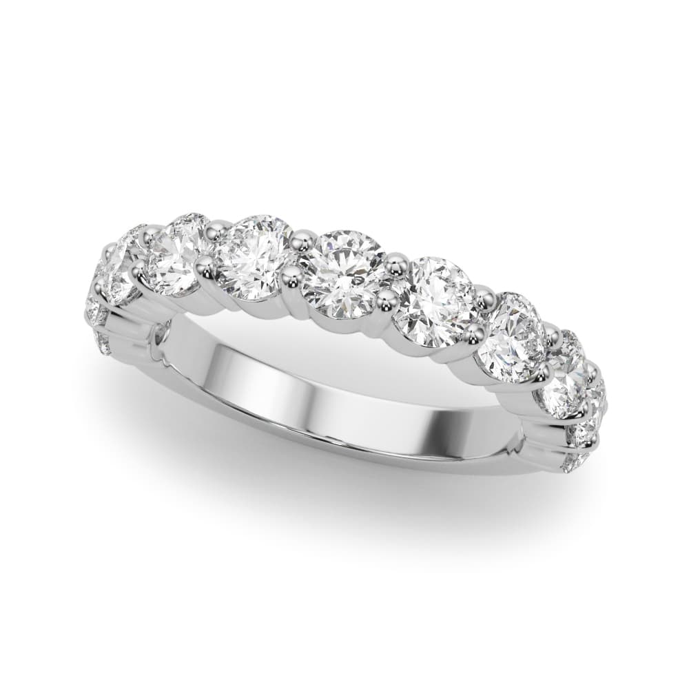 11-Stone Shared Prong Wedding Band — 33 PTS (3 5/8 ct. tw.) — View 1