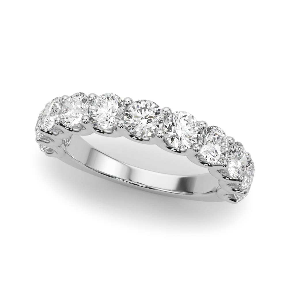 U-Prong Wedding Band — 20 (2.2 ct. tw.) — View 1