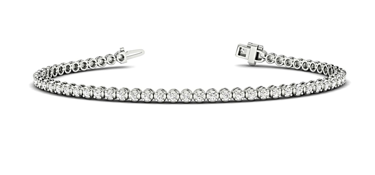 1 CTW Tennis Bracelet (1.18 ct. tw.) — White Gold