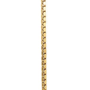 Box Chain .8MM 16 — 16 Inch Length — White Gold