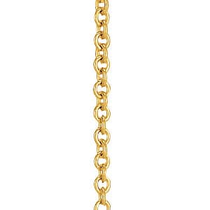 Cable Chain 1.5mm — 16 Inch Length — White Gold