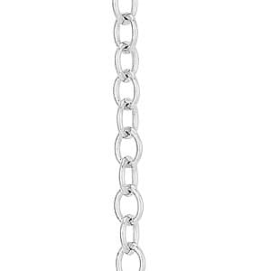Cable(open) 2 mm 20 — 20 Inch Length — White Gold