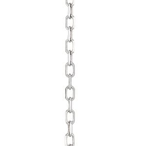 Cable (long D/c) Chain 1.2 mm 1 — 16 Inch Length — White Gold