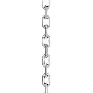 Cable (long D/c) Chain 1.5 mm 2 — 20 Inch Length — White Gold