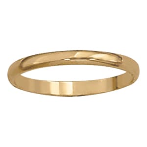 3mm Half Round Non- comfort fit — 3 mm — View 1