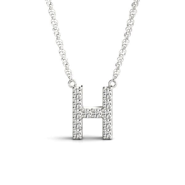 Initial H Pendant — H — View 1