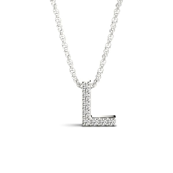Initial L Pendant — L — View 1