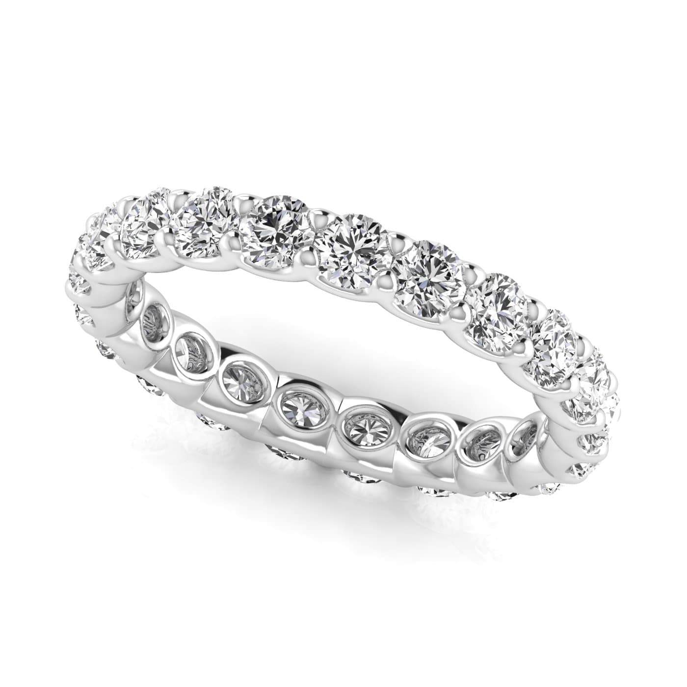 Round Diamond Eternity Band (2 ct. tw.) — View 1