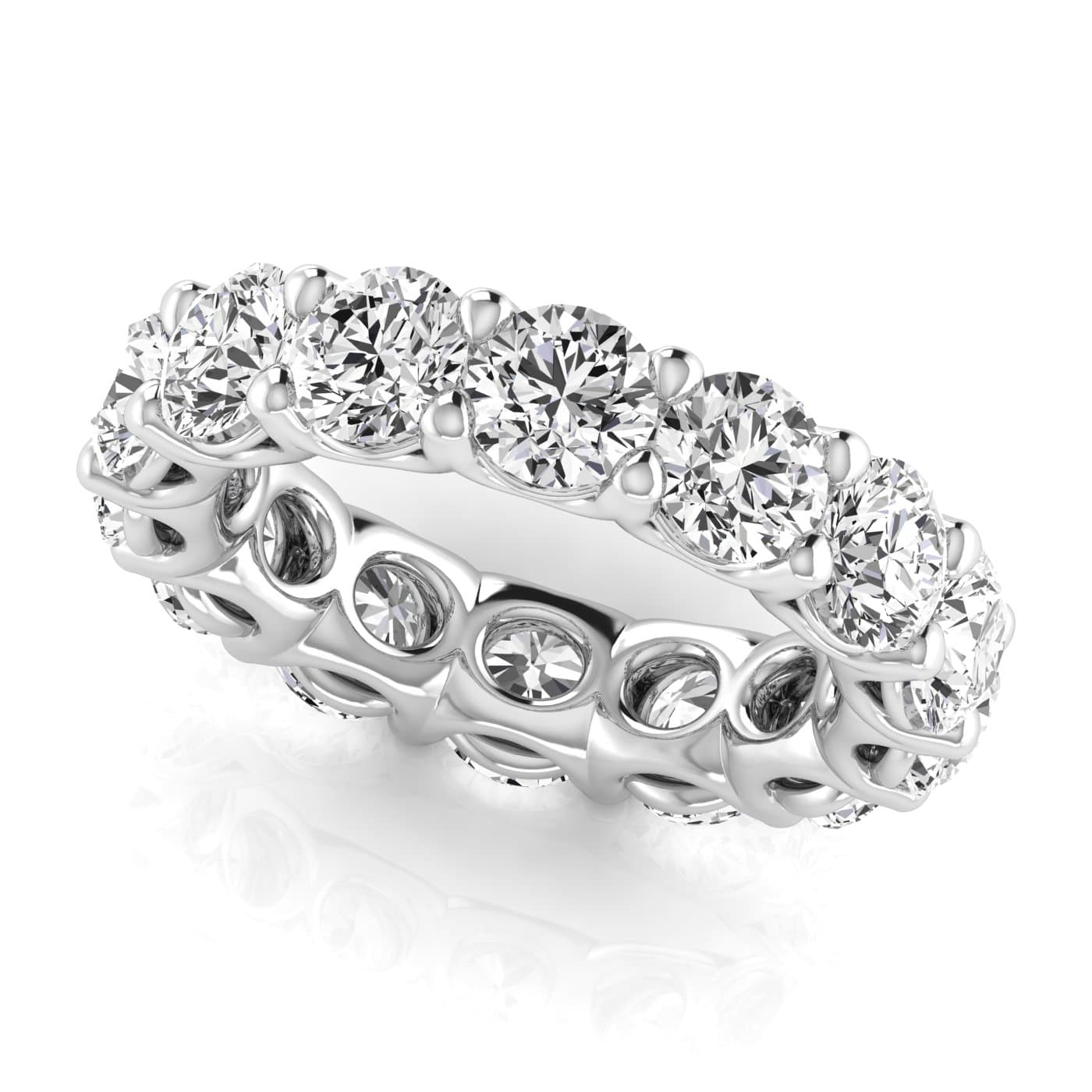 Round Diamond Eternity Band (7.21 ct. tw.) — View 1