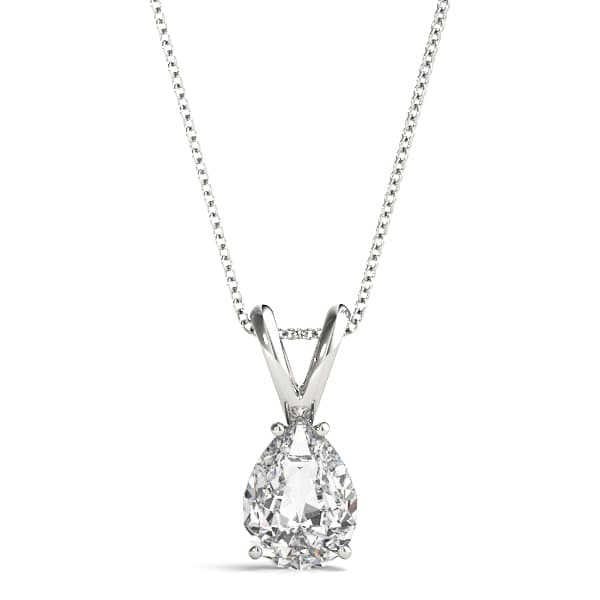 10x7 mm(2 ct)4-prong Pear Pend — 10X7 — View 1