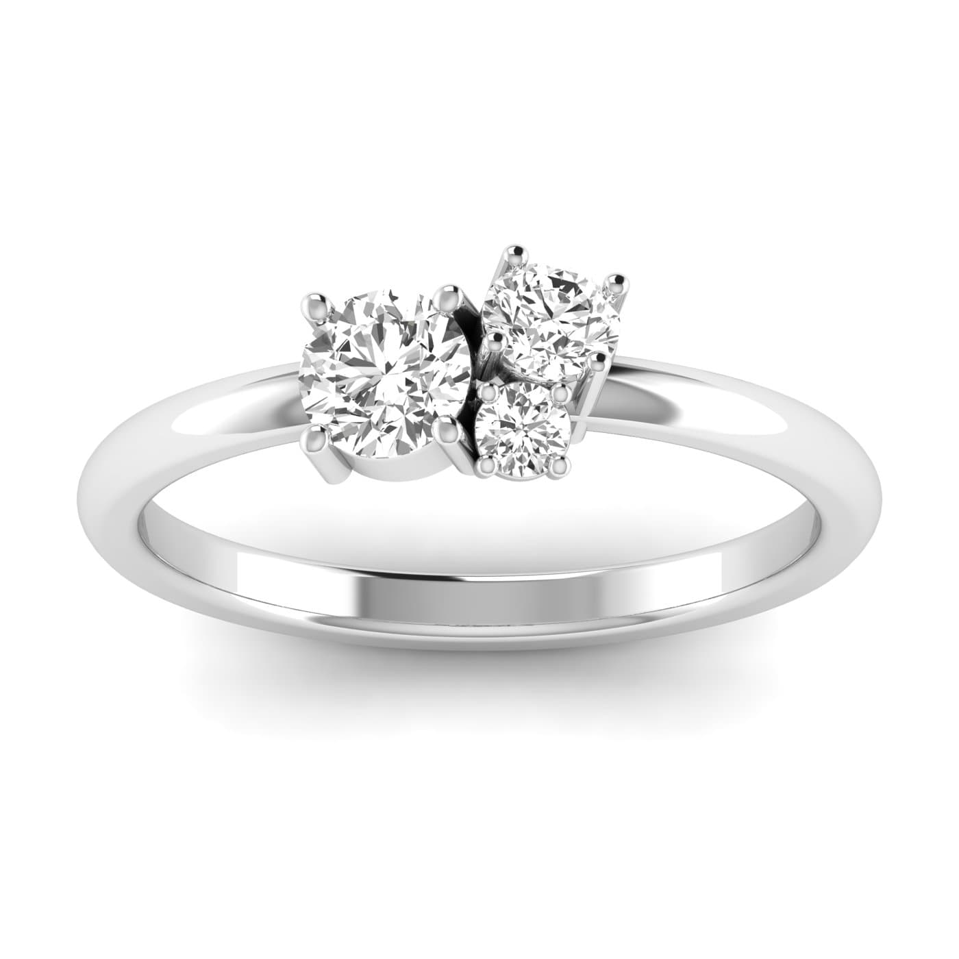 Round Stack Band (1/2 ct. tw.) — View 1