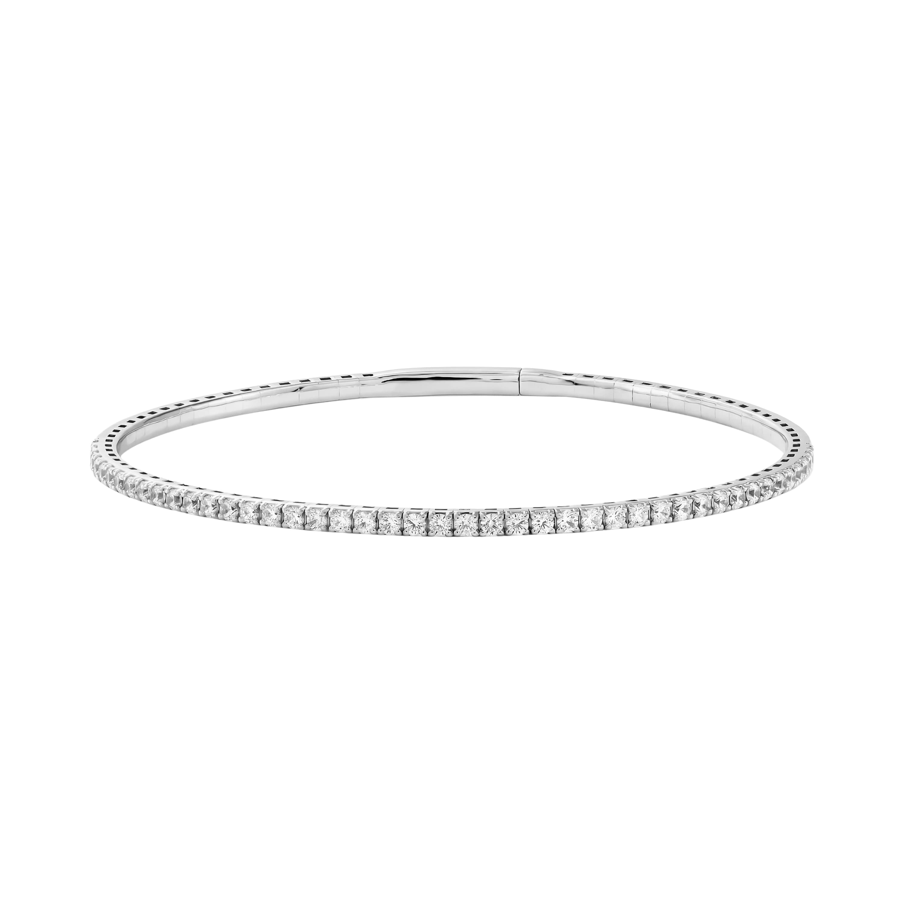 1 CTW LGD Flexible Half Bangle (1 ct. tw.) — View 1