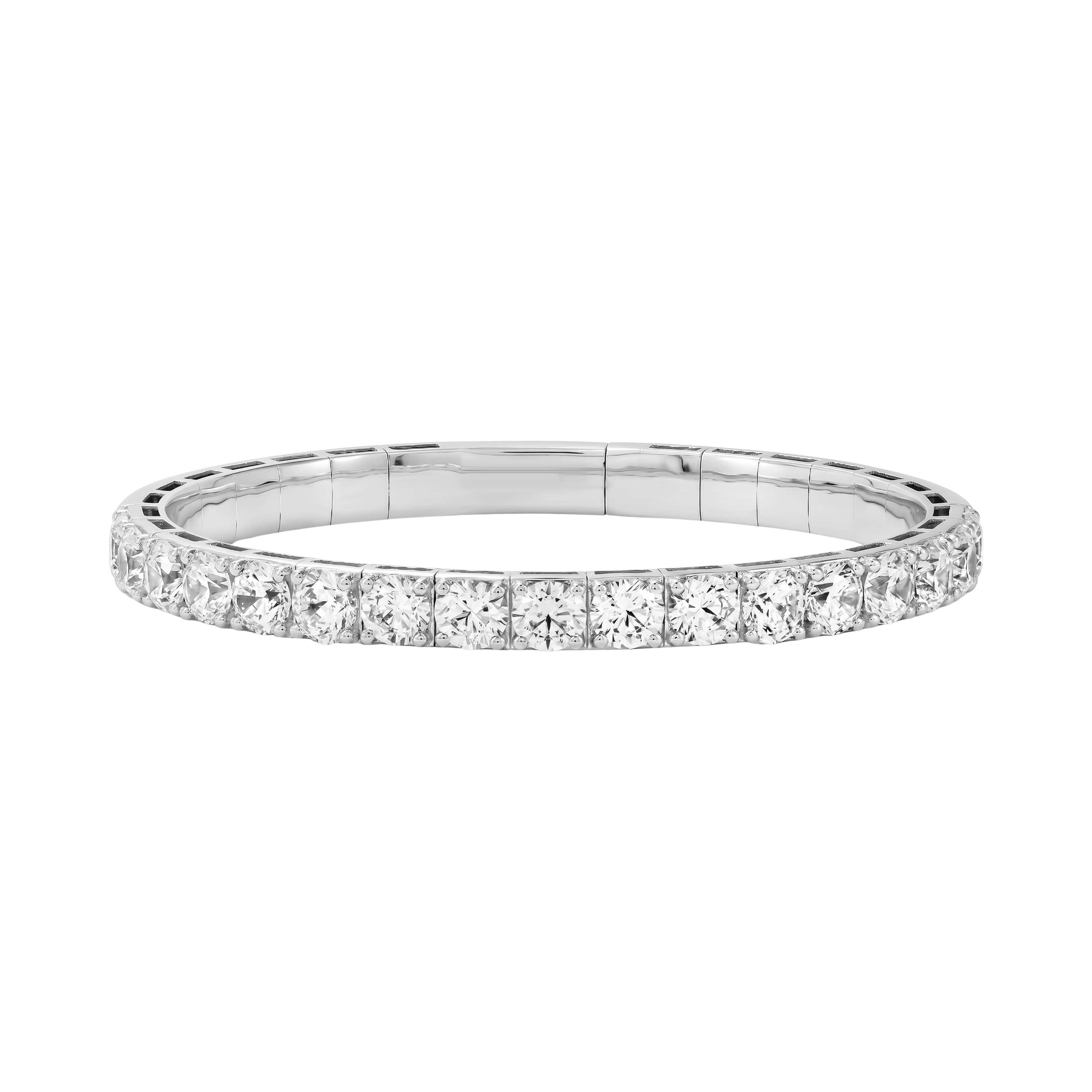 10 CTW LGD Flexible Half Bangle (10 ct. tw.) — View 1